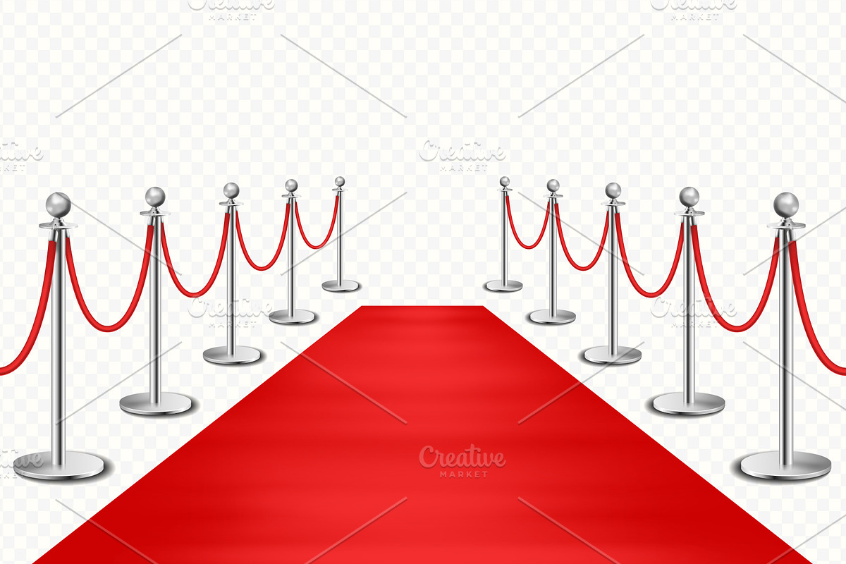 Red carpet walkway, a Decorative Illustration by Yayasya (Photo 3 of 3)