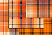 Orange Plaid Halloween Paper 12x12, a Texture Illustration by Area (Thumbnail 11 of 17)