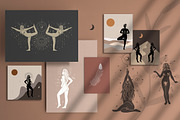 Feminine Energy. Desert and space, an Object Illustration by Chikovnaya (Thumbnail 3 of 9)