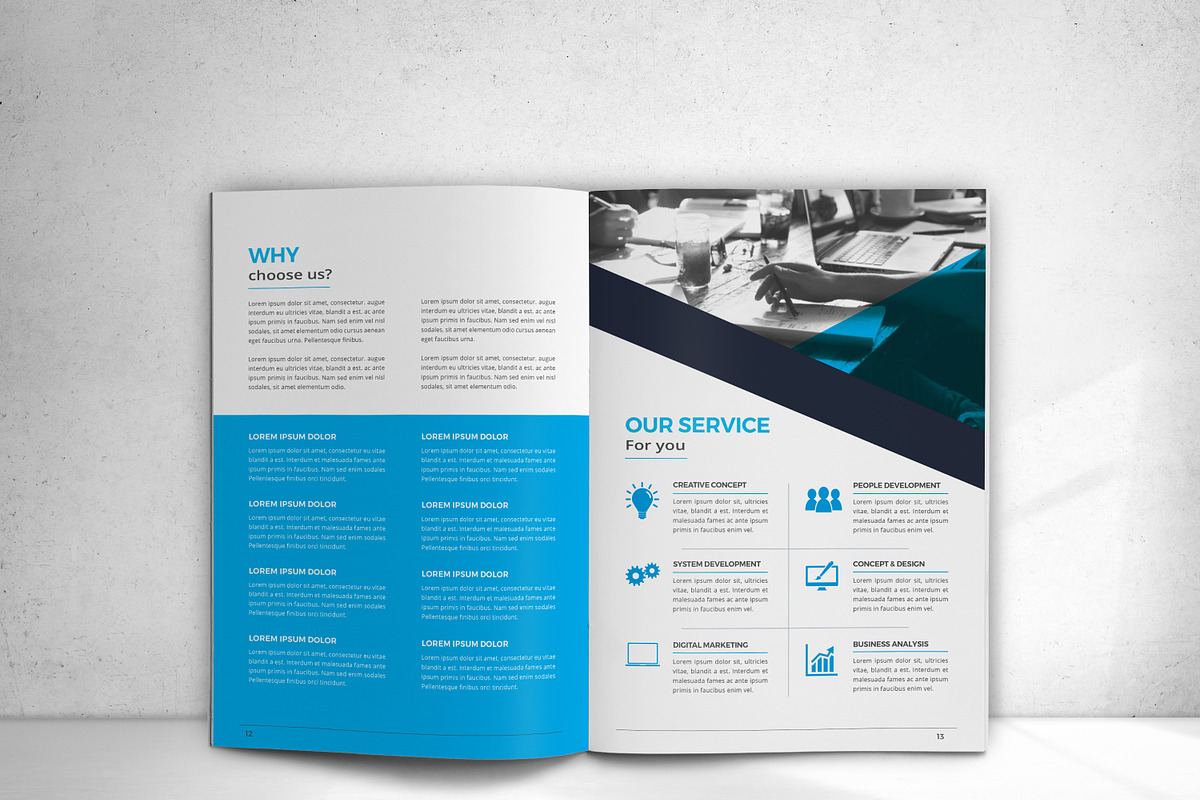 Company Profile, a Brochure Template by design_pick (Photo 8 of 12)