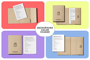 A4 Presentation Folder & Mockup, an Advertising Mockup by pixelmock (Thumbnail 8 of 17)