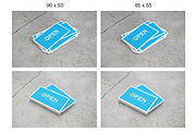 Business Cards Mock-up, a Print Template by ItemBridge (Thumbnail 2 of 5)