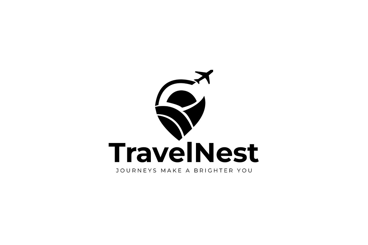 TravelNest Travel Logo Template, a Branding & Logo Template by SANB (Photo 3 of 3)