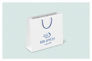 Shopping Bag Mockup Set