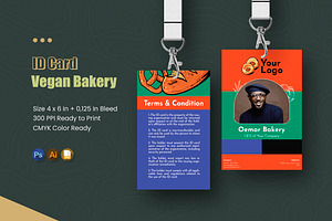 Bakery Promotion Id Card, a Card Template by Esensifiksi.studio