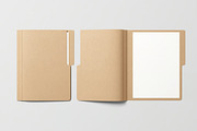 Paper Folder Mockup, an Advertising Mockup by zpackcreative (Thumbnail 2 of 5)