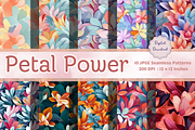 Petal Power Seamless Pattern, a Pattern Graphic by STUDIO CHOTI (Thumbnail 1 of 5)