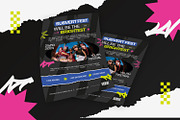 Subvert Fest - Flyer Template, a Flyer Template by StreaksideStd (Thumbnail 3 of 3)