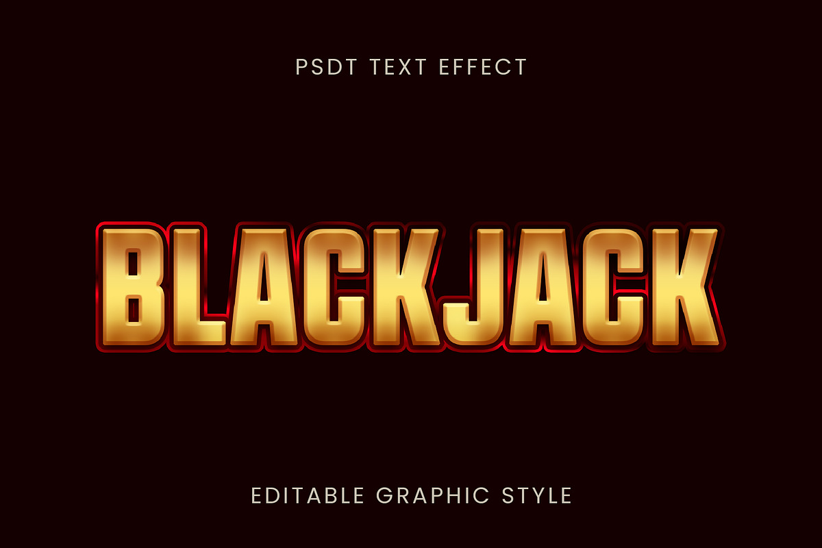 3D Block Layered Text Effect