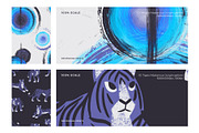 Mysterious Jungle Collection, a Pattern Graphic by Designnina Shop (Thumbnail 5 of 12)