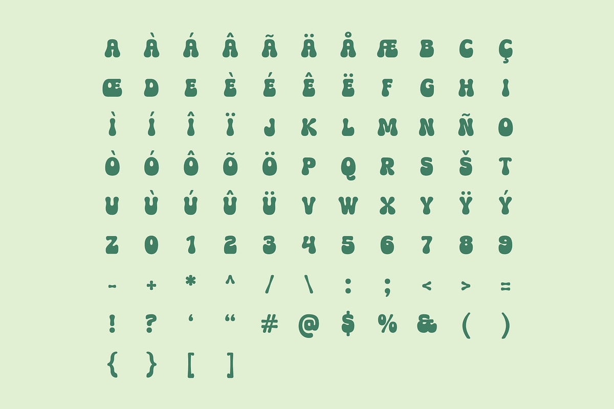 Coasta Soul - Groovy Display Font, a Font by Studio Moara (Photo 3 of 8)