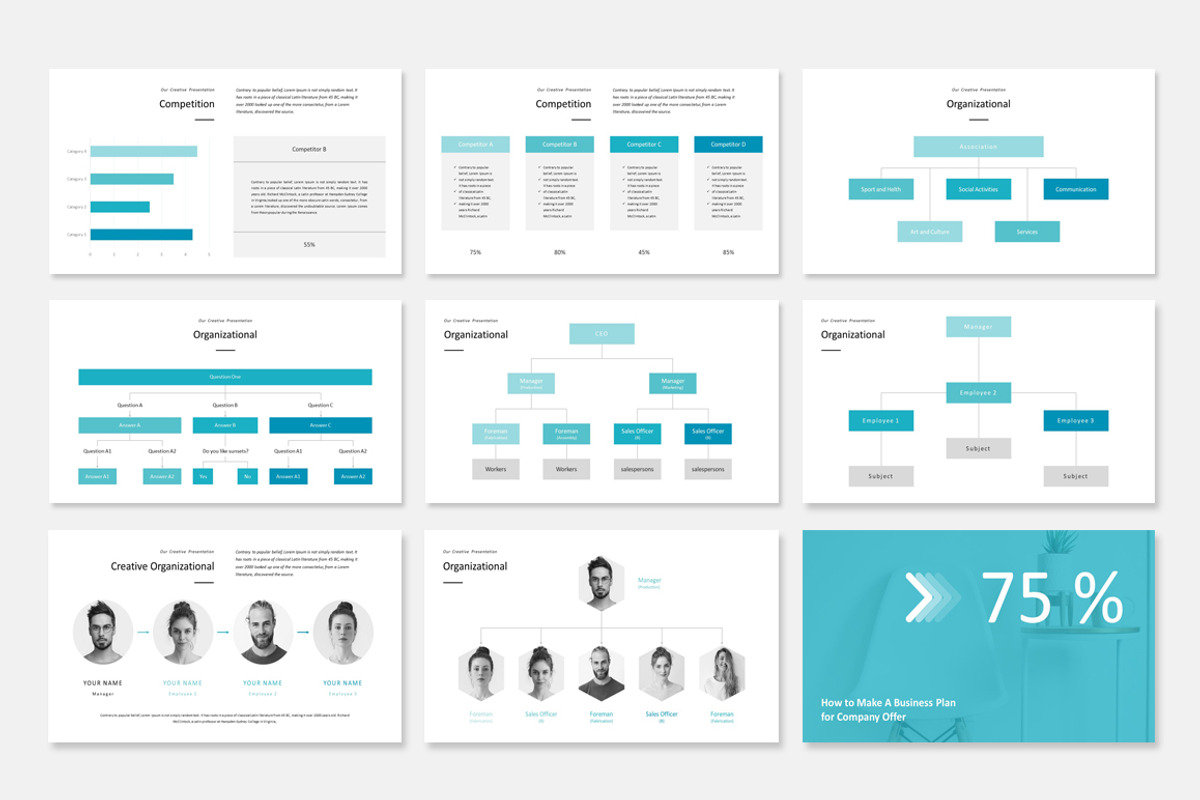 Google Slide Business Plan, a Presentation Template by WhiteGraphic (Photo 17 of 38)