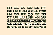 Catona - Retro Garage Font, a Sans Serif Font by Pandeka Studio (Thumbnail 9 of 9)