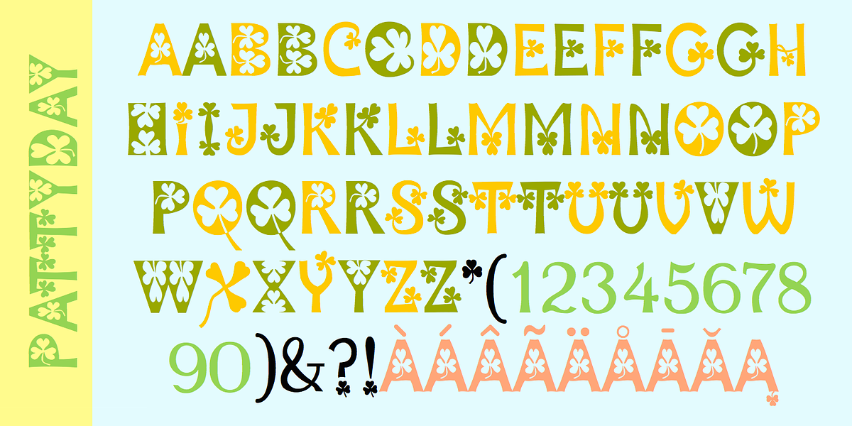 PattyDay, a Font by Ingrimayne Type (Photo 2 of 5)