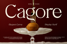 Cagore – Elegant Display Serif Font