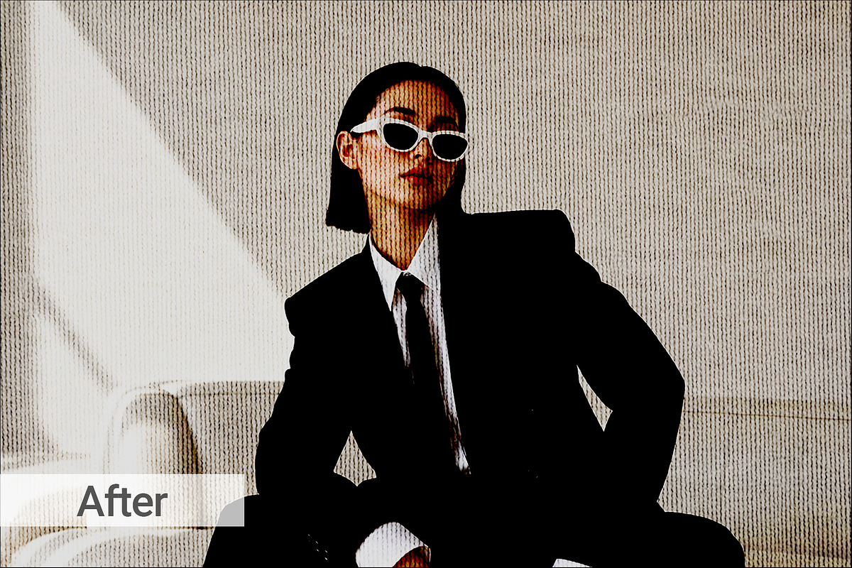 Knitted Photo Effect, a Layer Style Add-On by graphypix (Photo 5 of 13)