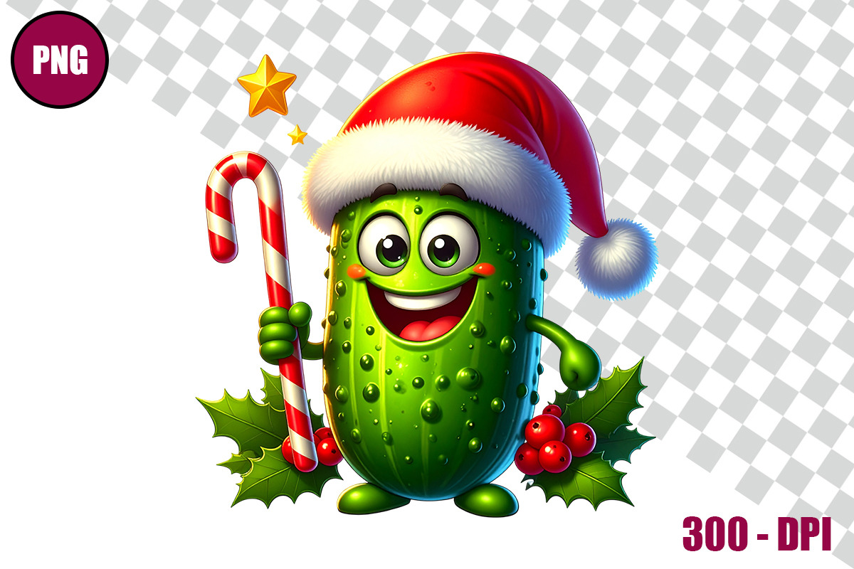 Christmas Pickles Clipart Bundle, a Decorative Illustration by taramija (Photo 11 of 26)