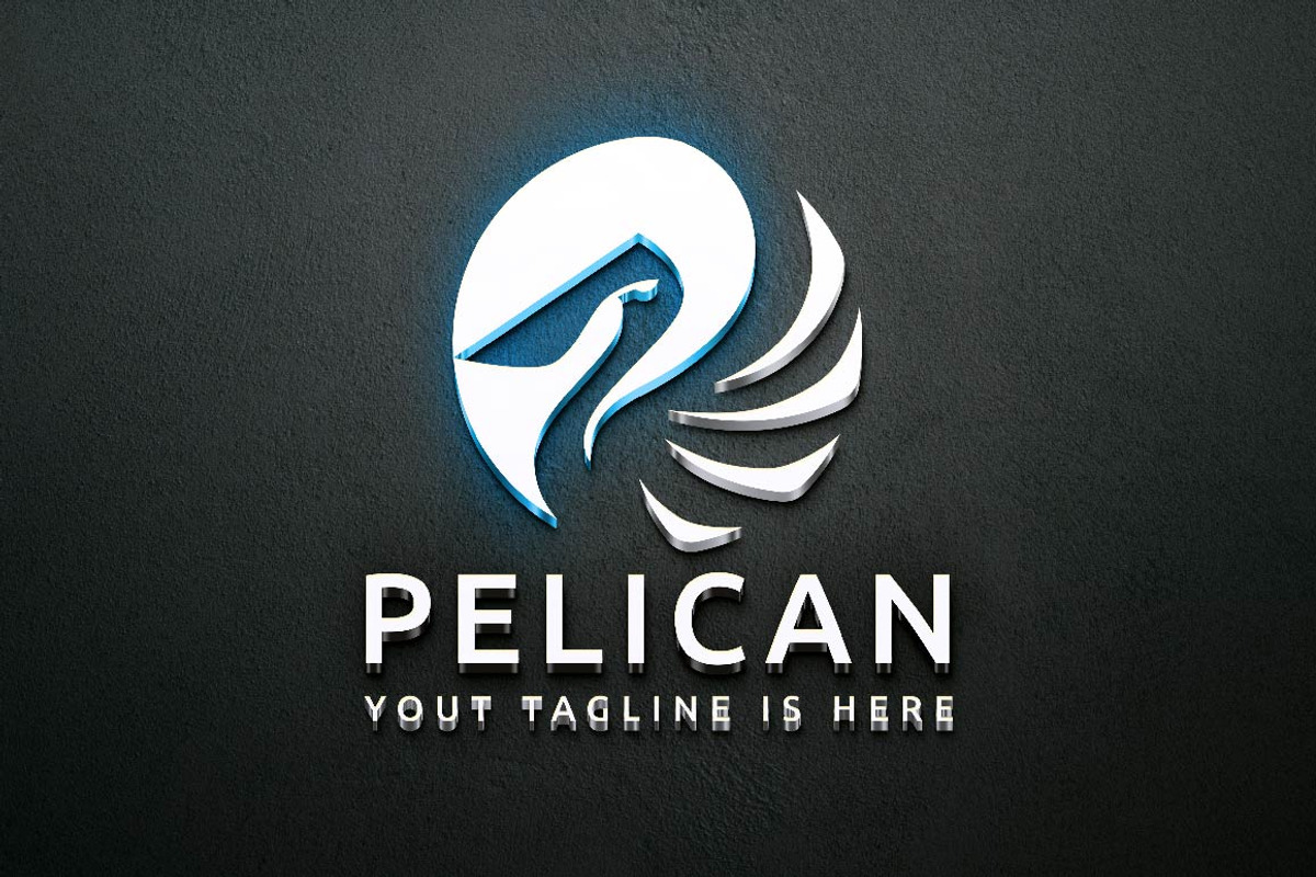 Circle Pelican Bird Animal Logo, a Branding & Logo Template by jongcreative (Photo 2 of 4)