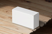 Paper Box Mockup Under Daylight Eco, a Merchandise Mockup by Ram Studio LLC (Thumbnail 4 of 4)