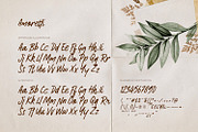 Amoretti - Handwriting Type, a Handwritten Font by ikiiko (Thumbnail 5 of 6)