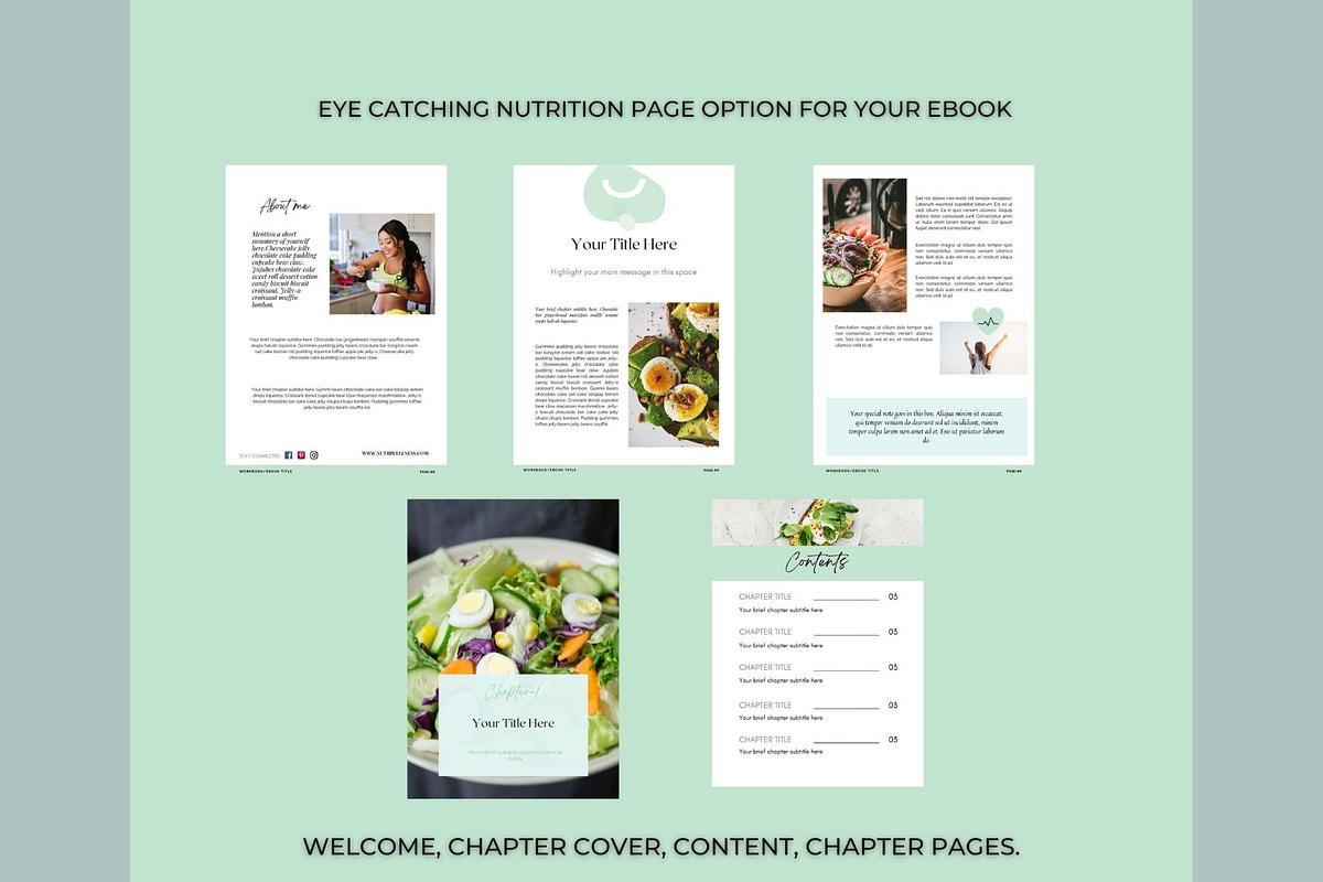 Nutrition Coach Course Creator Canva, a Social Media Template by Deepa Template Studio (Photo 20 of 48)