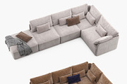 sofa SMANIA Beverly, a Furniture 3D Model by Alartimodels (Thumbnail 3 of 13)