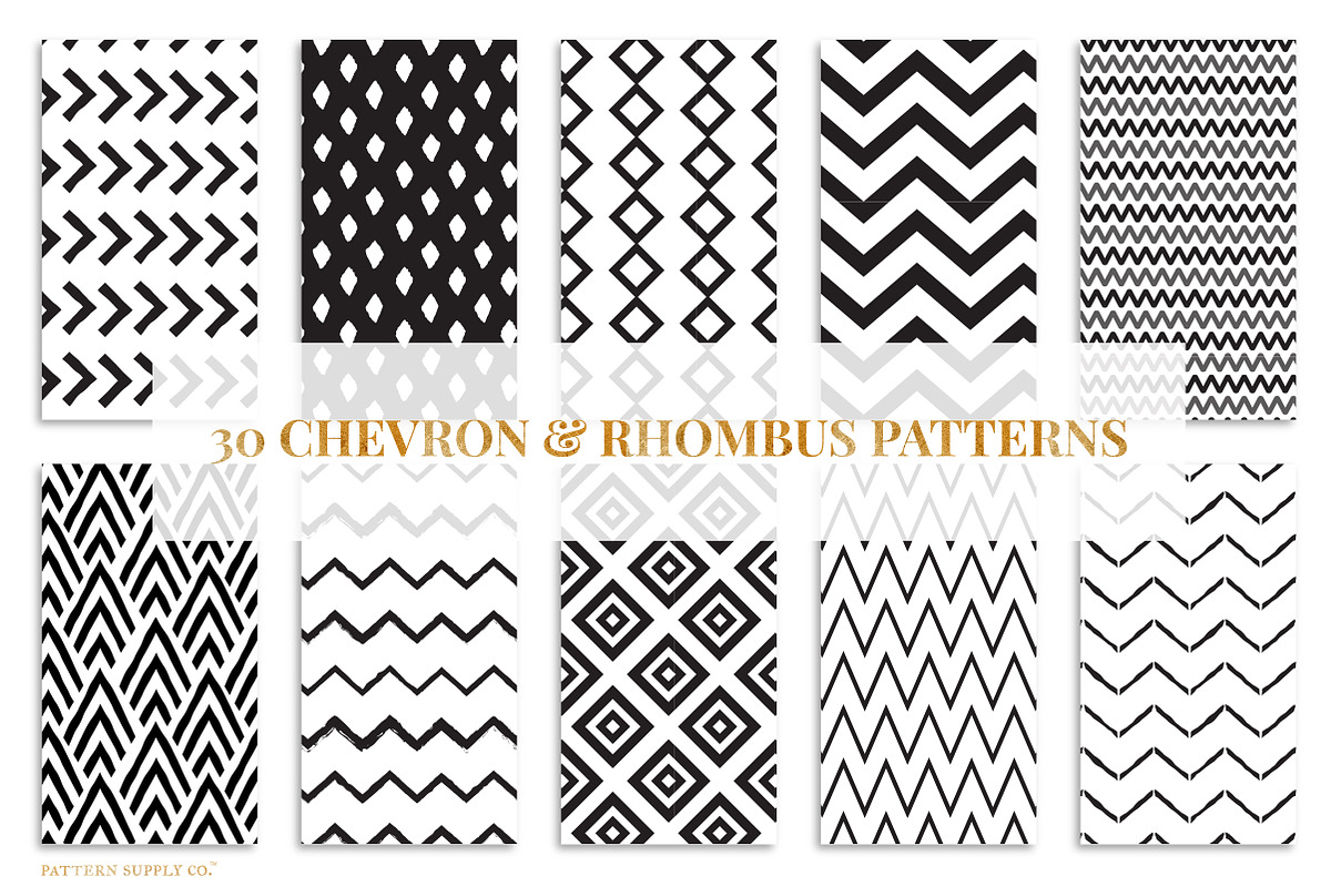 Fancy Geos II Collection - Bundle, a Pattern Graphic by Pattern Supply Co. (Photo 3 of 19)