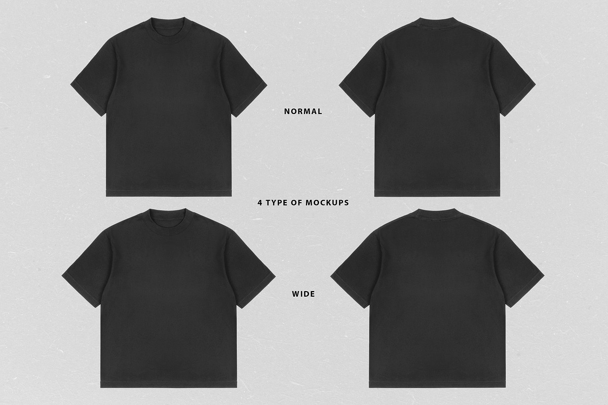 Realistic T-shirt Mockup 3, a Shirt Mockup by Uncentrifuged Pressure (Photo 4 of 4)