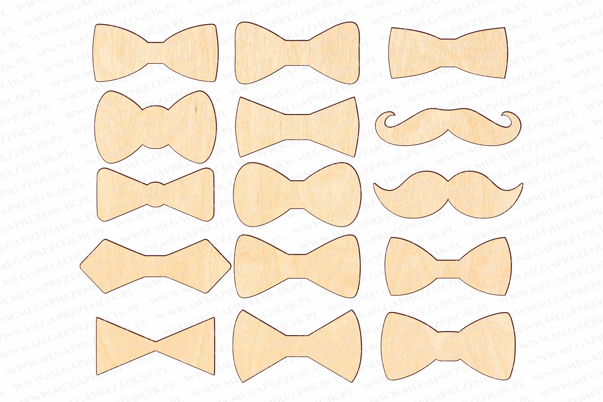 Tie hanger and bow tie for grandpa, a Pattern Graphic by MegaPrezencik (Photo 4 of 6)