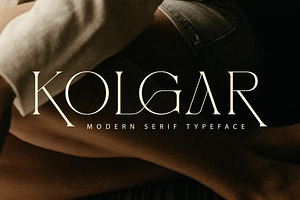 Kolgar Modern Serif Typeface