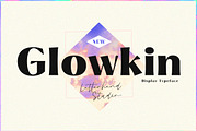 Glowkin - Display Typeface, a Font by Letterhend Studio (Thumbnail 1 of 10)