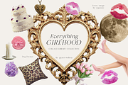 Girlhood collage scrapbook lace bows, an Object Graphic by Grace Noboa Illustrations (Thumbnail 6 of 10)