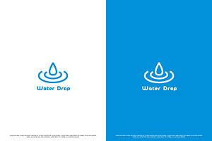 Water Drop Aqua Logo Design Icon, a Branding & Logo Template by Morvana Crew