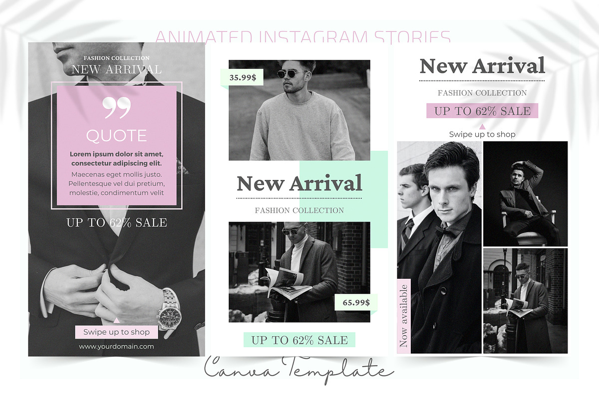 Canva Animated Instagram Stories, a Social Media Template by UP Studio (Photo 5 of 7)