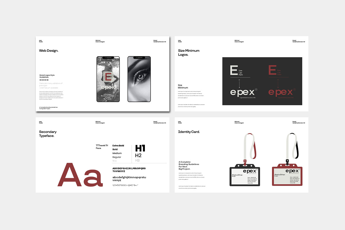 EPEX | Brand Guidelines Template, a Presentation Template by Slide-Agency (Photo 10 of 11)