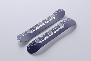 Snowboard Mockups