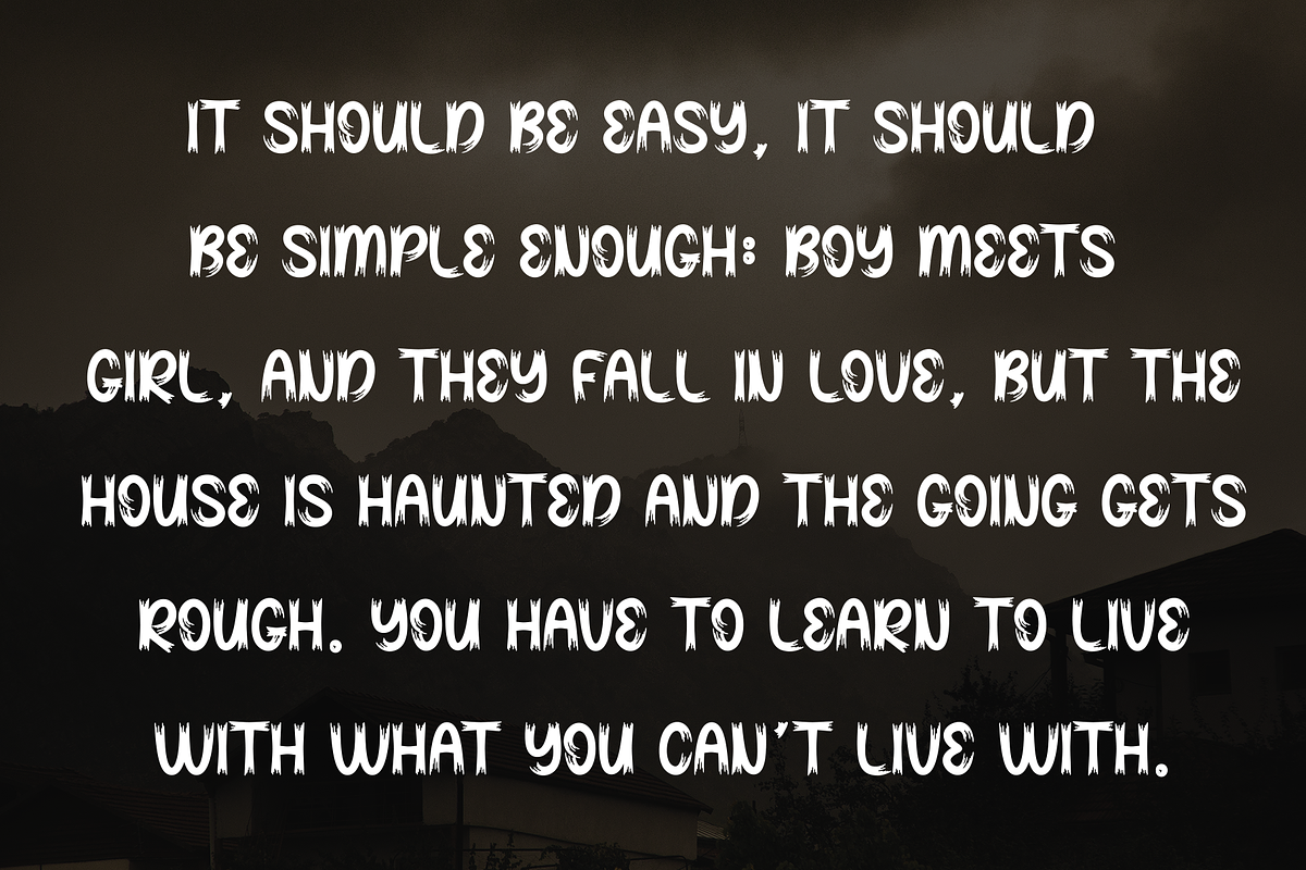 Halloween Party | Script Font, a Script Font by Scratchones (Photo 6 of 8)