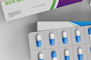 Medicine Pill Box Mockup - 8 views, a Packaging Mockup by Illusiongraphic (Thumbnail 22 of 25)