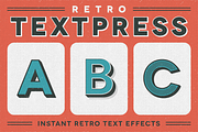 Retro Textpress – Illustrator Styles, a Layer Style Add-On by Sivioco (Thumbnail 1 of 5)