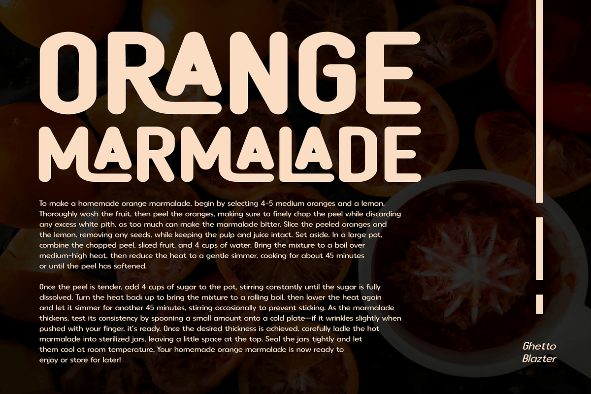 CF Ghetto Blazter - Rounded Sans, a Sans Serif Font by Indotype Foundry (Photo 4 of 10)