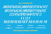 Moon Slayer - Display Brush Font, a Font by Letterhend Studio (Thumbnail 9 of 9)
