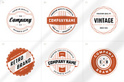 24 Vintage Round Logo Templates, a Branding & Logo Template by MaryArt (Thumbnail 6 of 8)