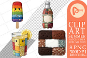 Summer Patchwork Sublimation, a Seasonal Illustration by Artnoy (Thumbnail 12 of 18)