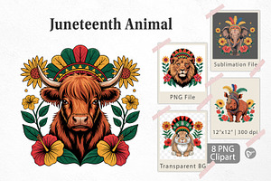 Juneteenth Animal, a Graphic by Artnoy