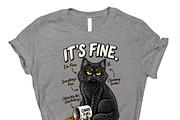 It's Fine Everything's Fine PNG, an Object Graphic by Star Graphic Design (Thumbnail 10 of 12)