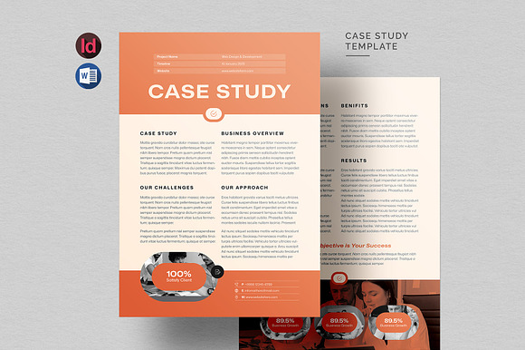 Case Study Template | MS Word preview 4