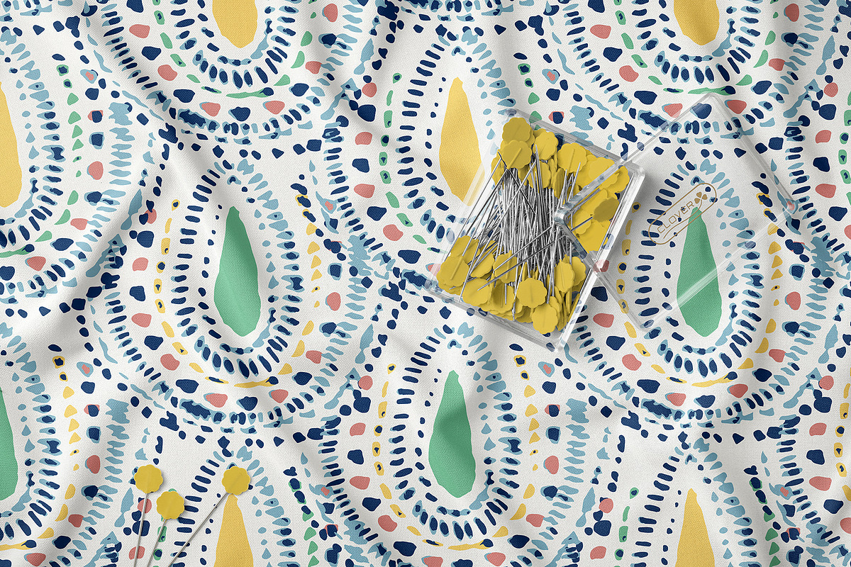 Abstract Terrazzo Seamless Pattern, a Pattern Graphic by StudioGlouna (Photo 2 of 6)