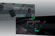 ODI Coming soon psd template, a Templates & Theme by Kayytechin Shop (Thumbnail 2 of 2)