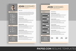 10 Clean Resume/CV Bundle