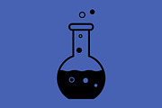 Chemistry icon design template